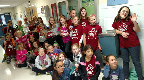 Girls on the Run, Helen Morgan School photo 1